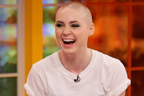 Karen Gillan Hot bald at Daybreak