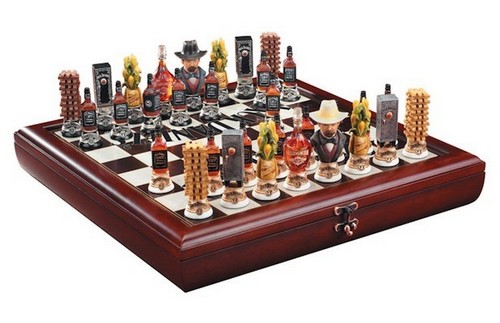 Jack Daniel’s Chess Set