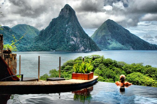 Jade Mountain Resort in St. Lucia