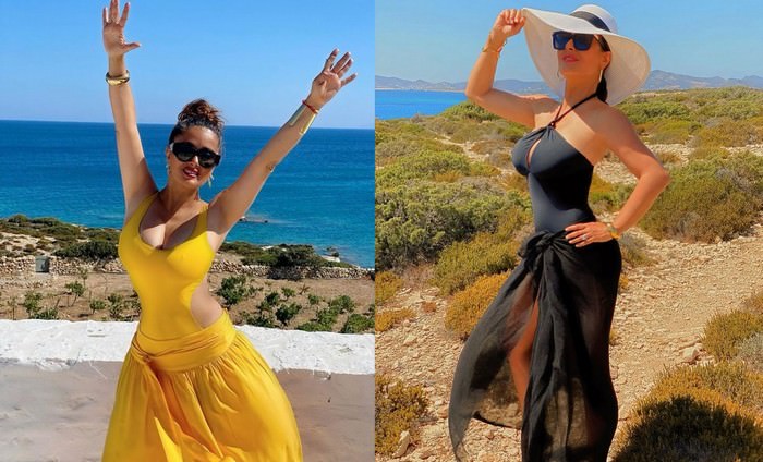 Salma Hayek Curvy Figure