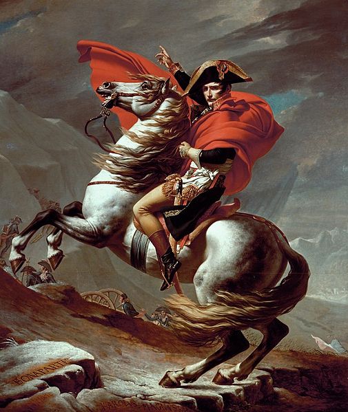 David Napoleon and Famous War Horses