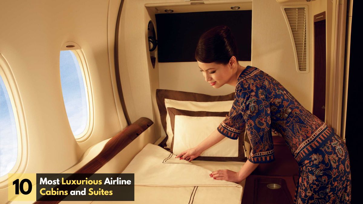 10 Most Luxurious Airline Cabins and Suites
