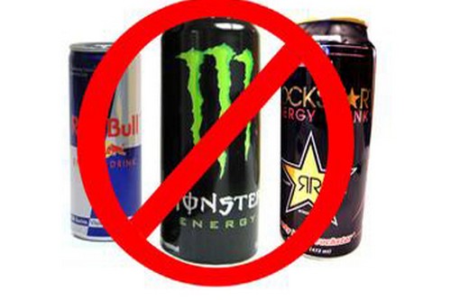 Avoid energy drinks
