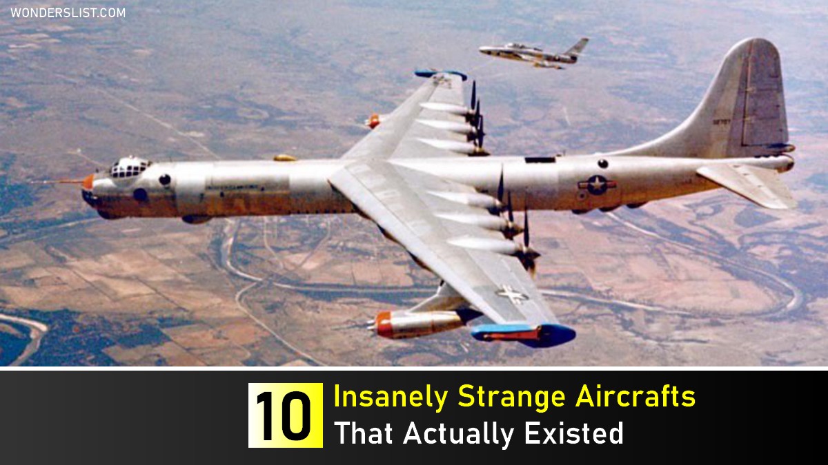 10 Insanely Strange Aircrafts That Actually Existed