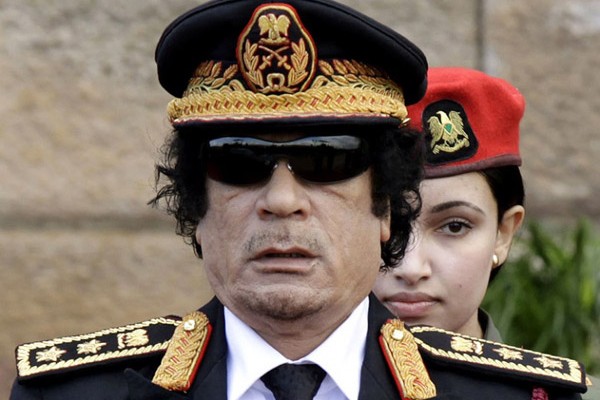 Colonel Muammar Gaddafi