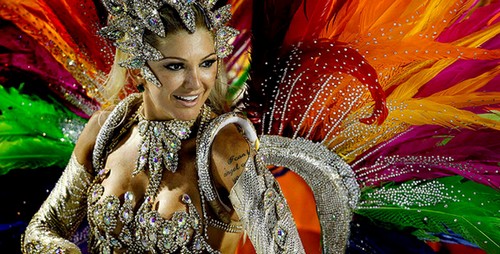 Brazilian Carnival Beauty