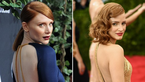 Jessica Chastain and Bryce Dallas Howard