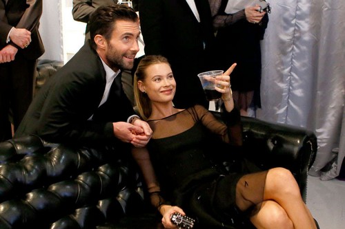 Adam Levine and Behati Prinsloo Adam Levine and Behati Prinsloo