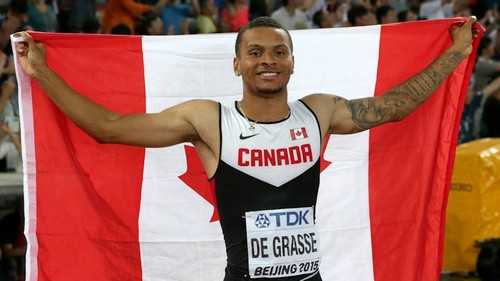 Andre De Grasse Top 10 Canadian Athletes Andre De Grasse Top 10 Canadian Athletes