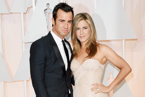 Justin Theroux and Jennifer Aniston Justin Theroux and Jennifer Aniston