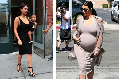 Kim Kardashian with Kids
