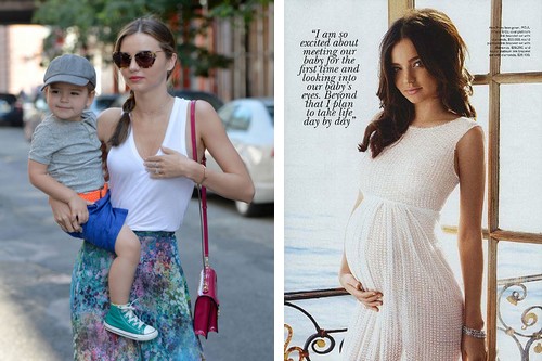 Miranda Kerr and son Flynn