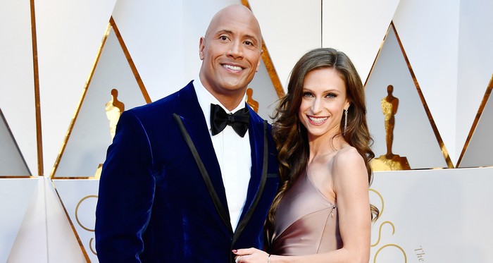 Dwayne Johnson & Wife Lauren Hashian Dwayne Johnson & Wife Lauren Hashian