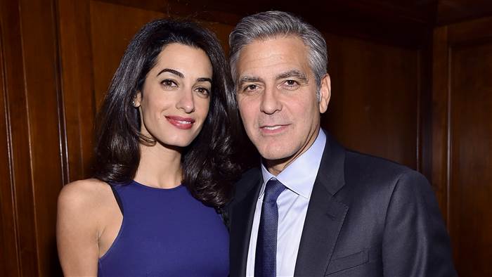 George Clooney and wife Amal Alamuddin George Clooney and wife Amal Alamuddin