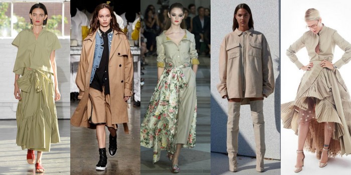 Khaki shades ummer 2017 trends