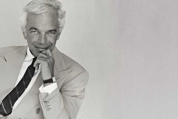 Ralph Lauren in suit & tie