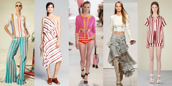 Trends spring summer 2017 beach stripes