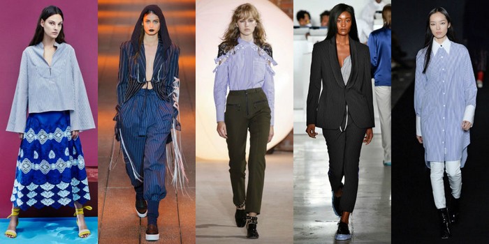 trends spring summer 2017 banker stripes