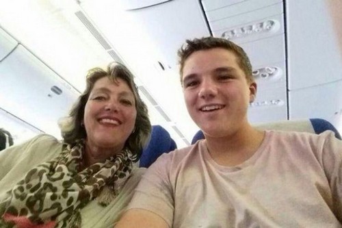 Last Selfie With Mom