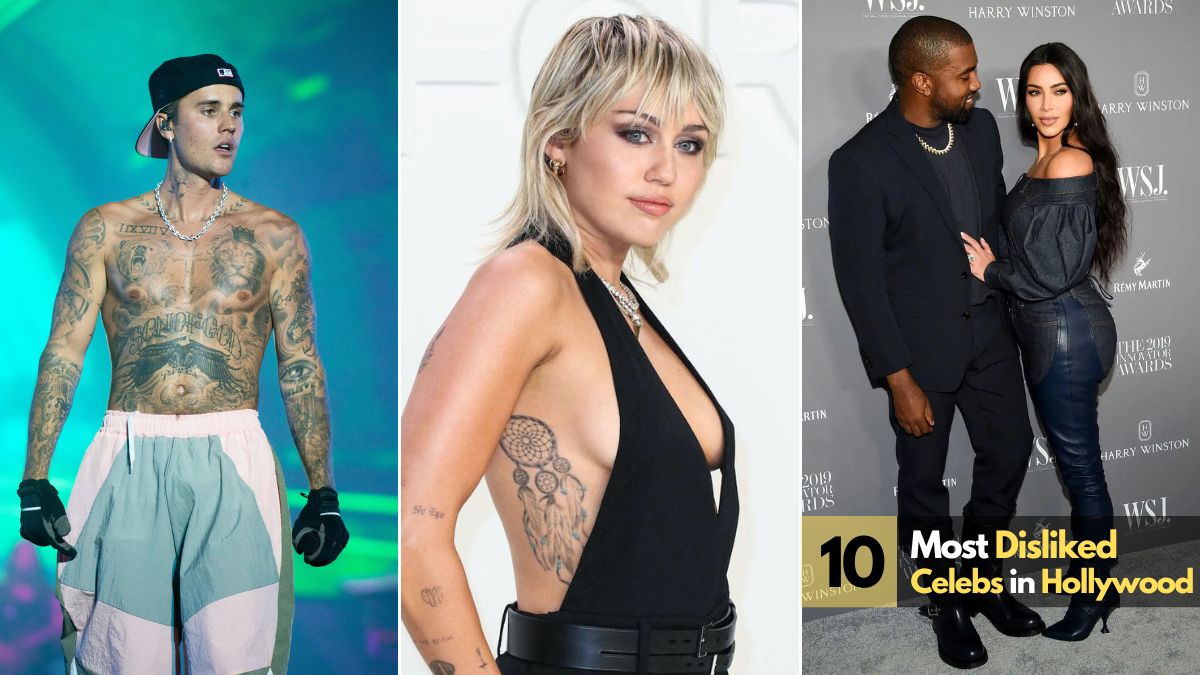 Most Disliked Celebrities - Top 10 Most Hated Celebrities