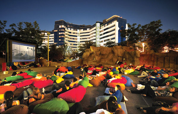 Wafi Pyramids Rooftop Gardens