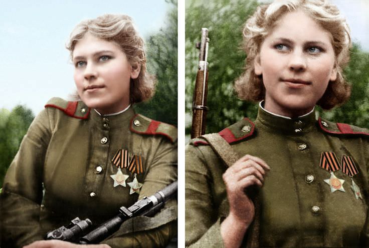 Deadliest Female Russian Snipers