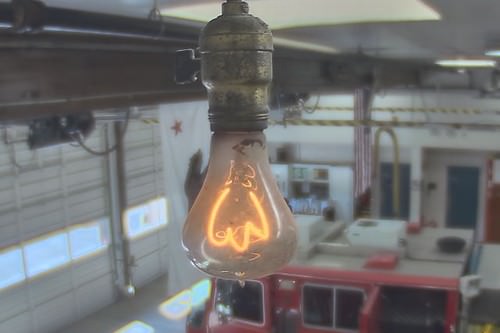 longest burning light bulb