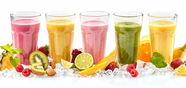 Drink lots of smoothies