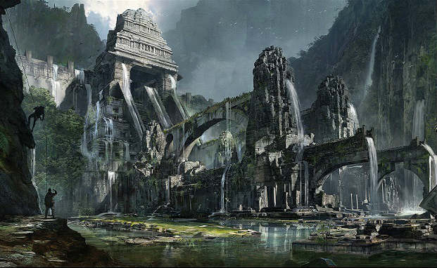 Lost city of Atlantis