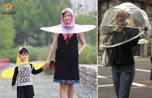 مظلة Nubrella حر اليدين 