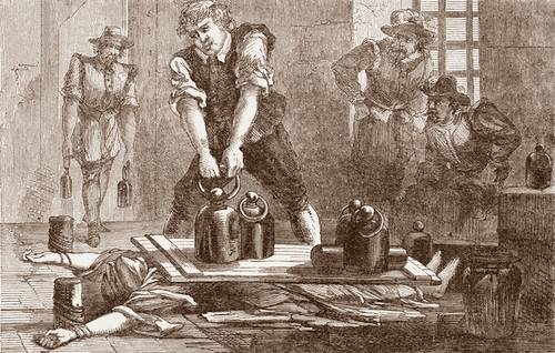 Pressing-Gruesome Ancient Torture Methods