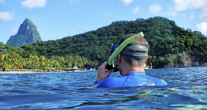 Anse Chastanet in St. Lucia