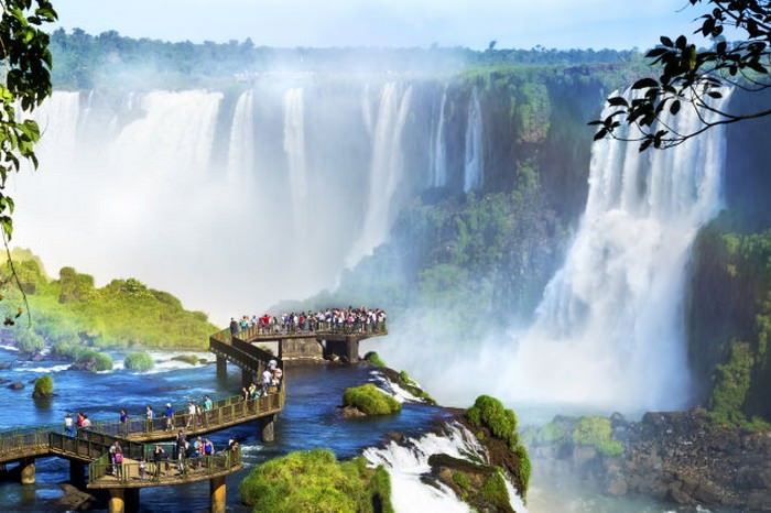Cataratas do Iguaçu, Argentina, fronteira com o Brasil