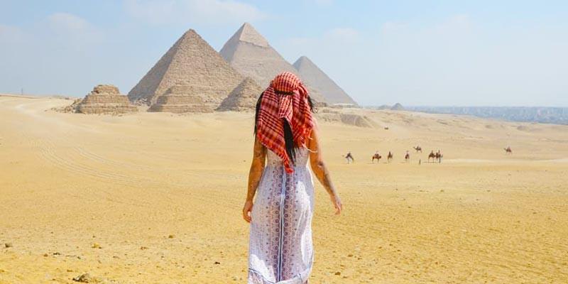 Three Pyramids of Giza