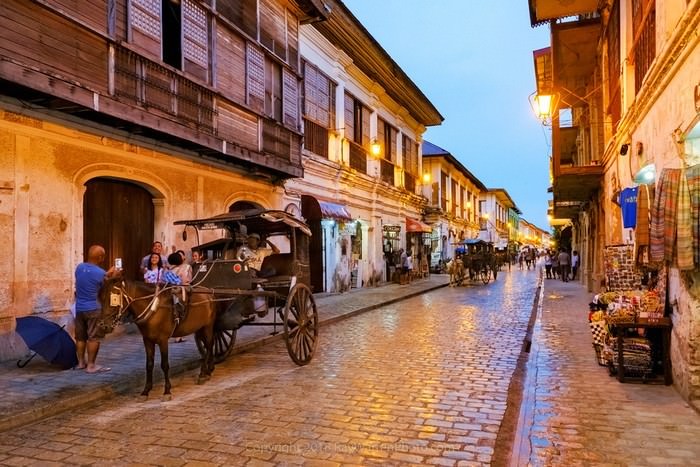 Vigan City in the Philippines