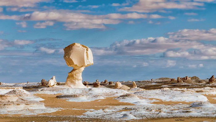 White desert Egypt