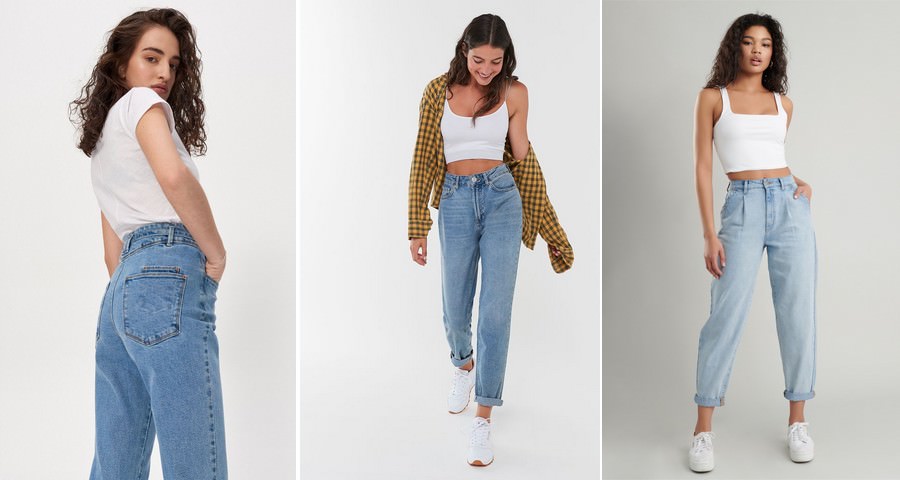 Mom Jeans Fashion Trends for Teenage Girls