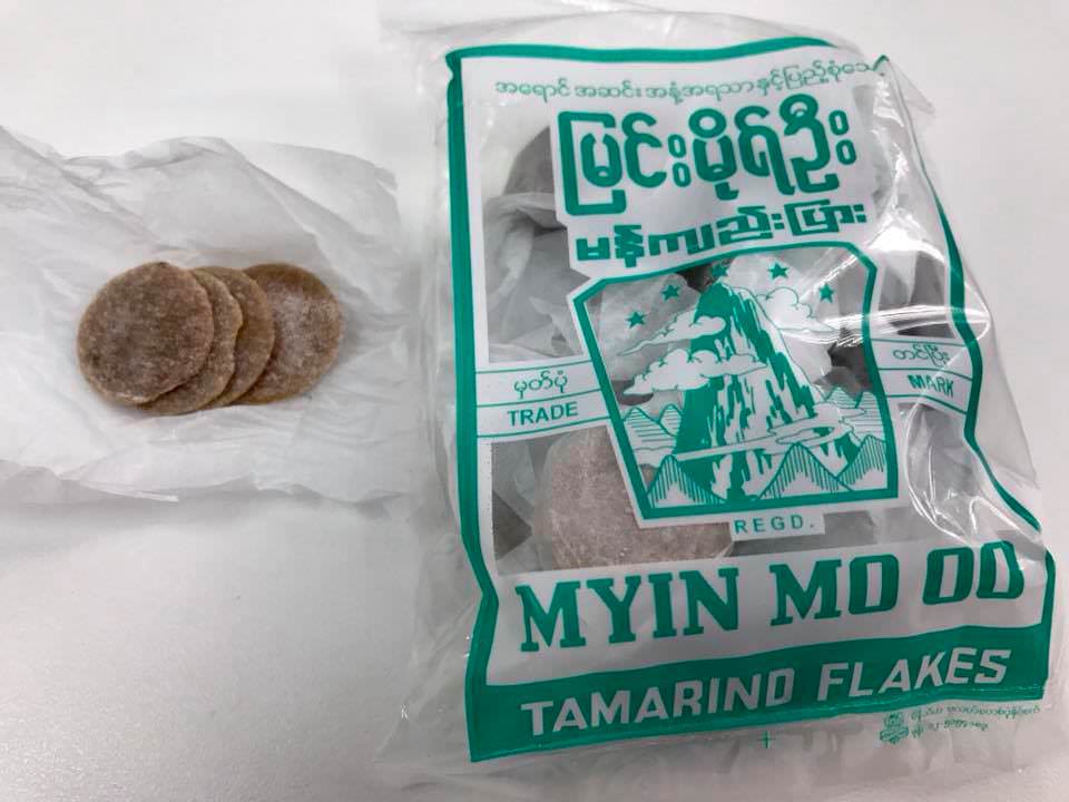 Tamarind Flakes Must Buys in Myanmar