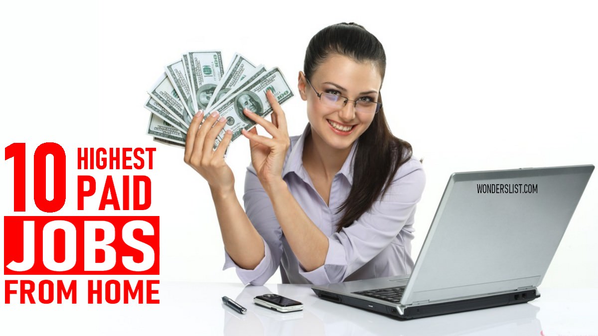 Highest Paying Jobs From Home