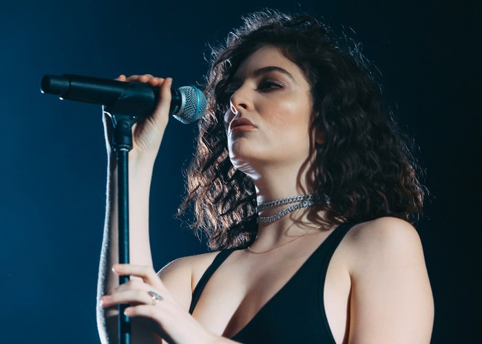 Lorde Celebrities with Stage Fright