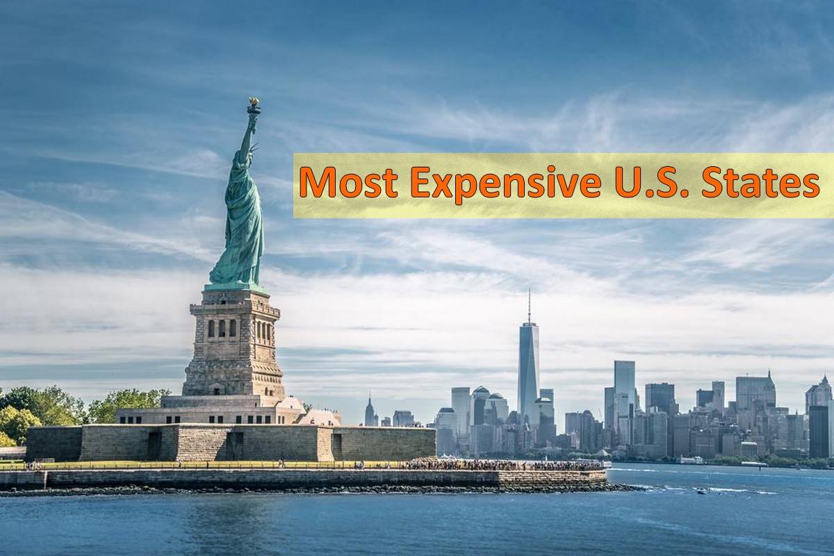 most expensive U.S. states