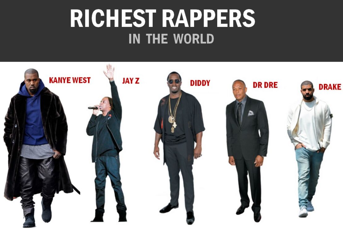 Top 10 Richest Rappers in the World (2022) Wonderslist