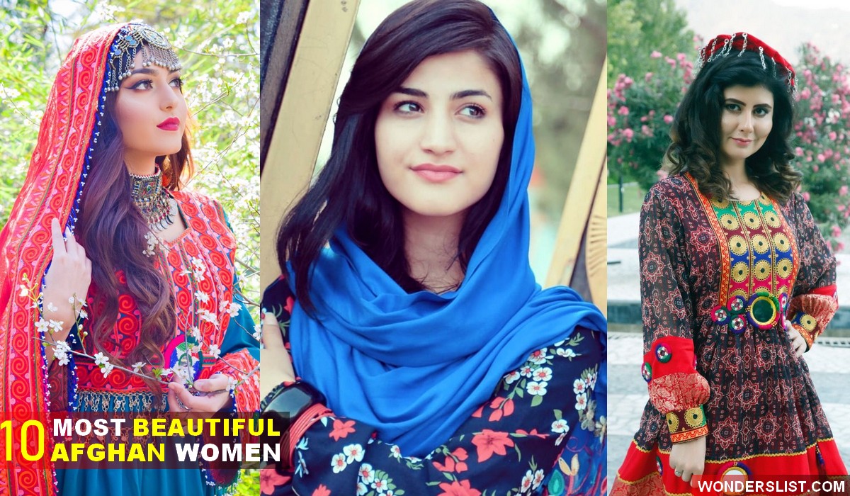 Top 10 Most Popular Beautiful Afghan Women