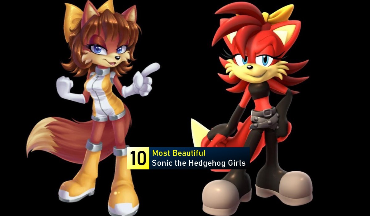 Most Beautiful Sonic the Hedgehog Girls
