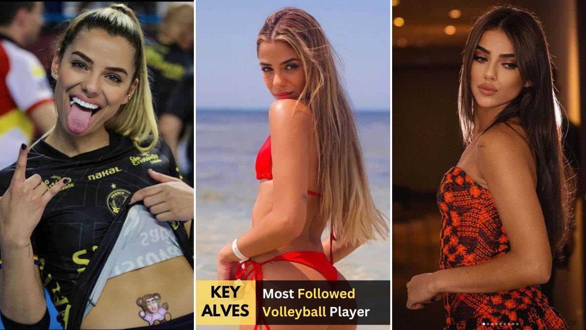 Key Alves most followed volleyball player