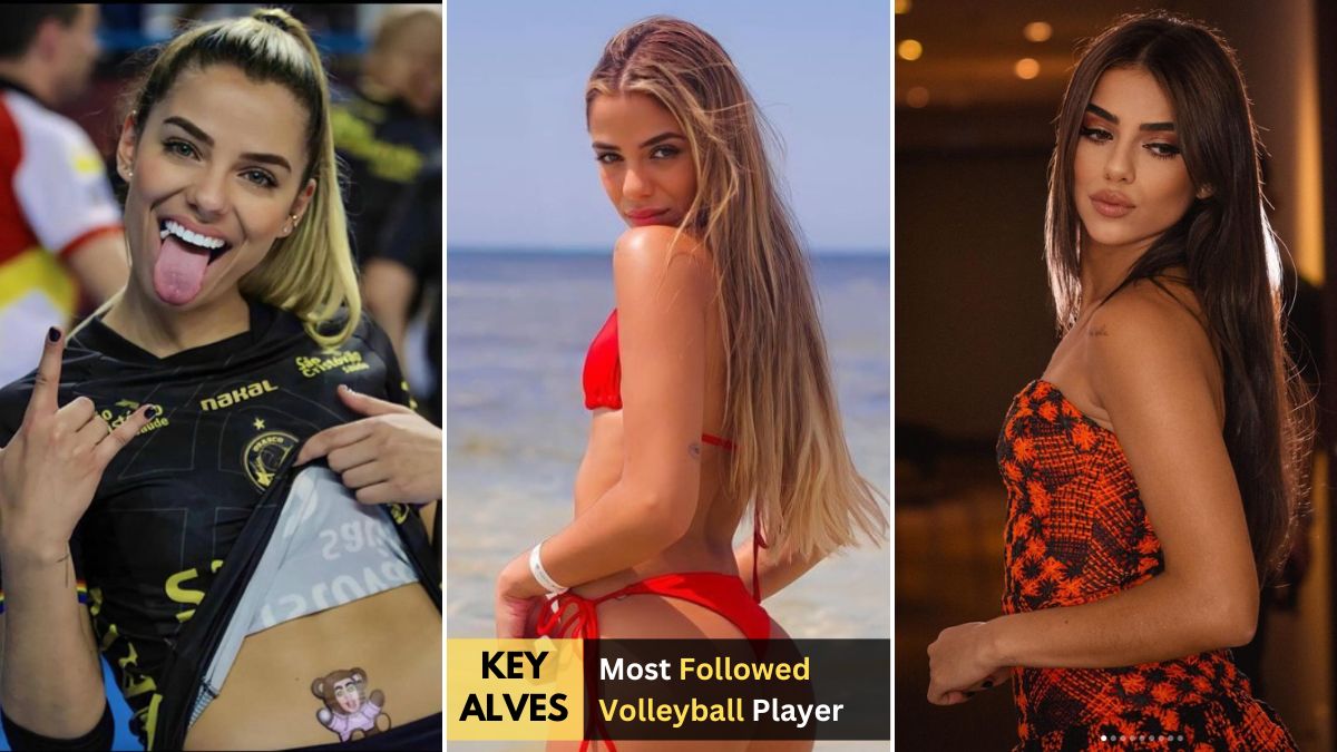 Key Alves most followed volleyball player